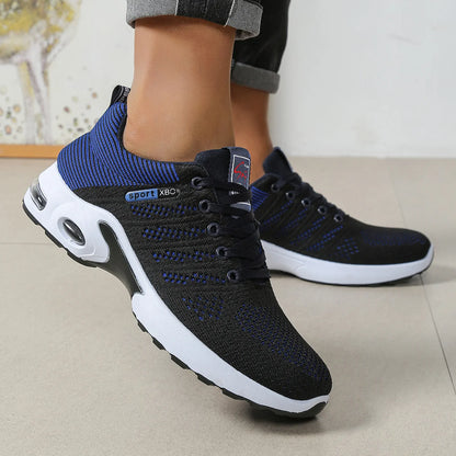 Men's Lightweight Knit Sneakers – Air Cushion Comfort