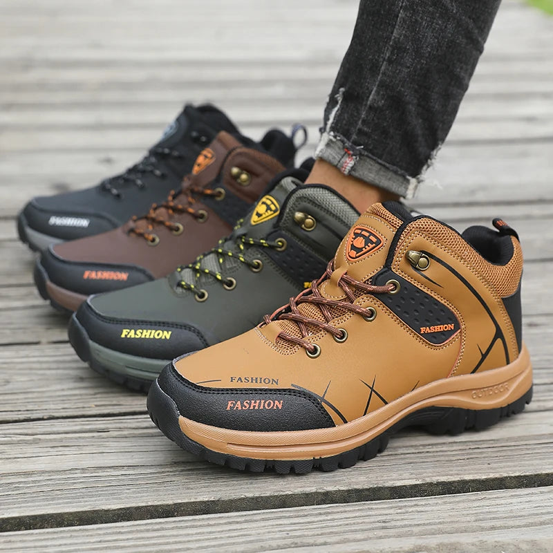 Bottes de randonnée rétro