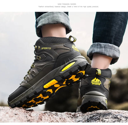 Men’s Waterproof Hiking Boots – Durable Outdoor Trekking Shoes