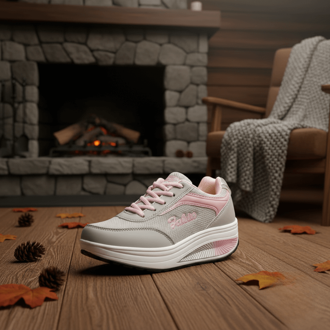 Women Platform Mesh Sneakers