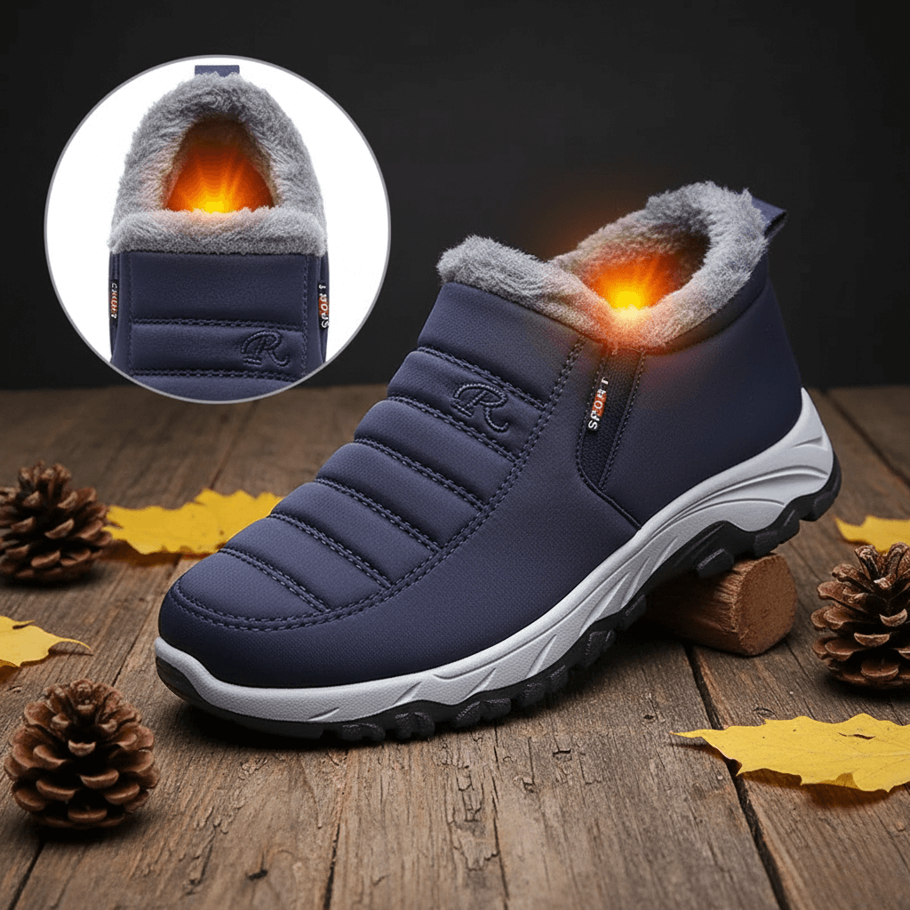 Warm Men's Chunky Sole Shoes