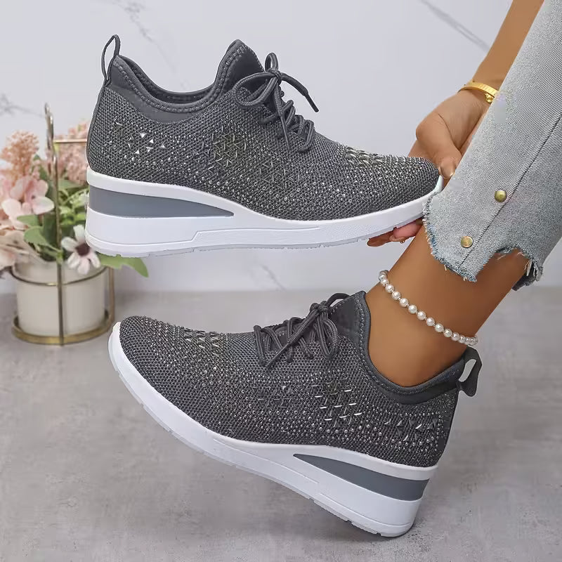 Chaussures Femme Confort & Élégance – Semelle Épaisse + Effet Gain de Taille